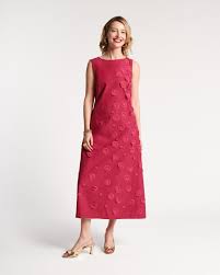 FRANCES VALENTINE MIRABELLE MAXI DRESS COTTON POPLIN FUCHSIA | Kiki's Perkins Cove FRANCES VALENTINE MIRABELLE MAXI DRESS COTTON POPLIN FUCHSIA | Kiki's Perkins Cove
